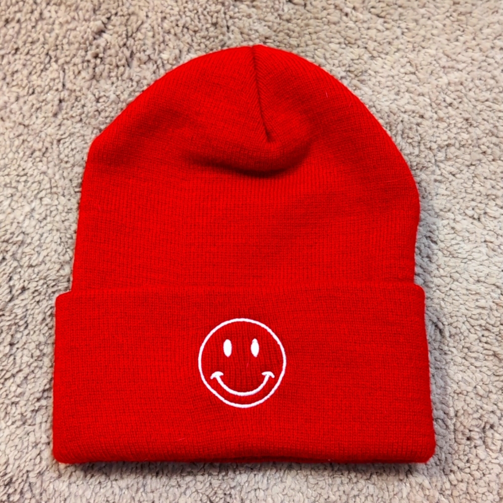 Red Knit hat